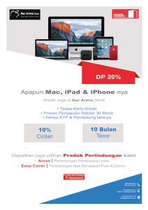 Kredit MacBook dan iPhone Tanpa Kartu Kredit